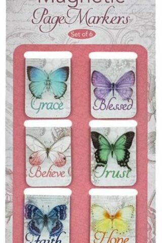 6006937129801 Butterfly Blessings Magnetic PageMarkers