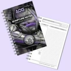 0634989819041 Armor Of God Bible Study Notebook Black And Violet