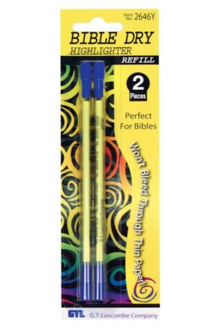 634989264650 Bible Dry Highlighter Pencil Refill 2pack