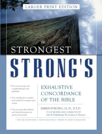 9780310246978 Strongest Strongs Exhaustive Concordance Of The Bible