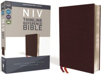 9780310449638 Thinline Reference Bible Comfort Print