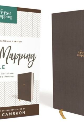 9780310454595 Verse Mapping Bible Comfort Print