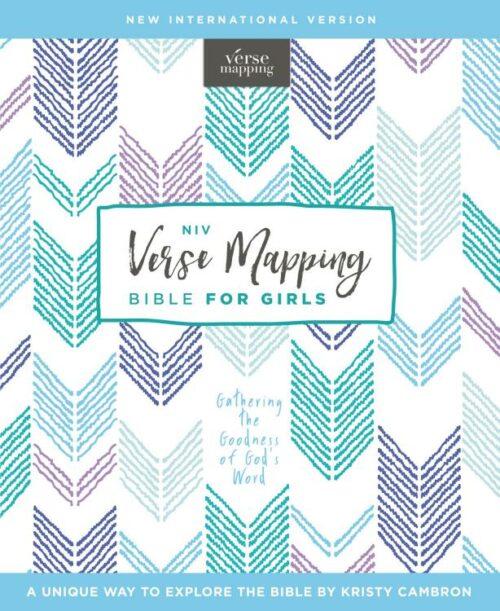 9780310454687 Verse Mapping Bible For Girls Comfort Print