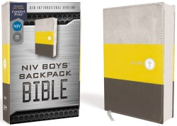 9780310455004 Boys Backpack Bible Compact Comfort Print