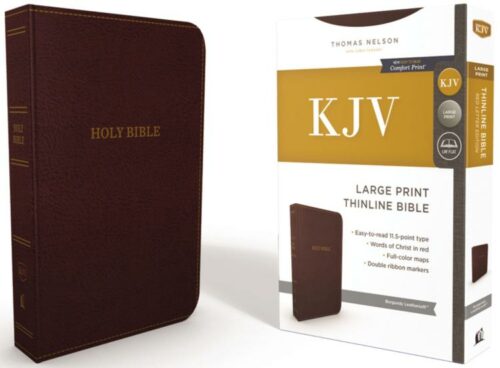 9780718098131 Thinline Bible Large Print Comfort Print