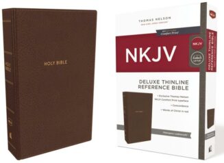 9780785217893 Deluxe Thinline Reference Bible Comfort Print