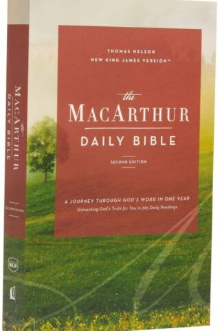 9780785239604 MacArthur Daily Bible 2nd Edition Comfort Print