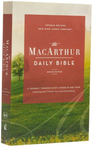 9780785239604 MacArthur Daily Bible 2nd Edition Comfort Print