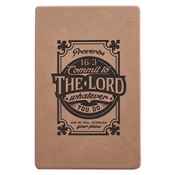 9781432125141 Commit To The Lord Laser Engraved Journal