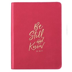 9781432127688 Be Still And Know Classic LuxLeather Journal