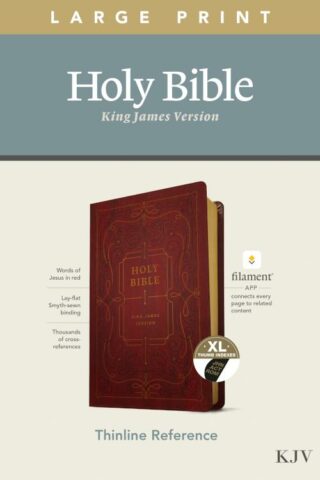 9781496447210 Large Print Thinline Reference Bible Filament Enabled Edition