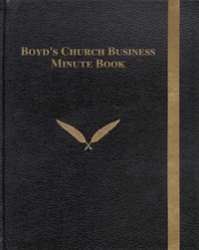 9781567420814 Boyds Church Business Minute Book