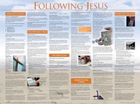 9781596360341 Following Jesus Wall Chart Laminated