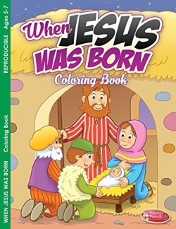 9781593178727 When Jesus Was Born Coloring Book