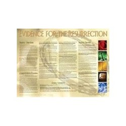 9781890947965 Evidence For The Resurrection Wall Chart Laminated