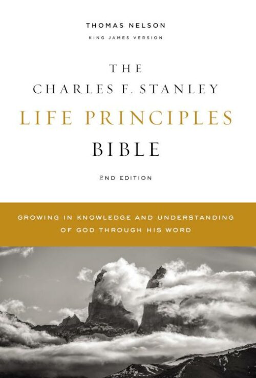 9780785225461 Charles F Stanley Life Principles Bible 2nd Edition Comfort Print