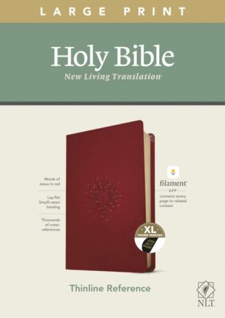 9781496445339 Large Print Thinline Reference Bible Filament Enabled Edition
