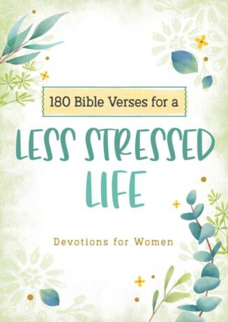 9781636092461 180 Bible Verses For A Less Stressed Life