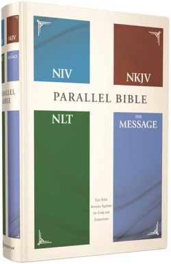 9780310462996 Contemporary Comparative Parallel Bible NIV NKJV NLT The Message