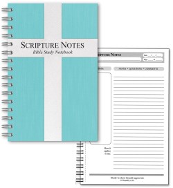 0634989819058 Scripture Notes Bible Study Notebook