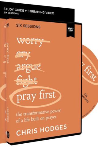 9780310158981 Pray First Study Guide With DVD (Student/Study Guide)