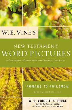 9780310153658 W E Vines New Testament Word Pictures Romans To Philemon