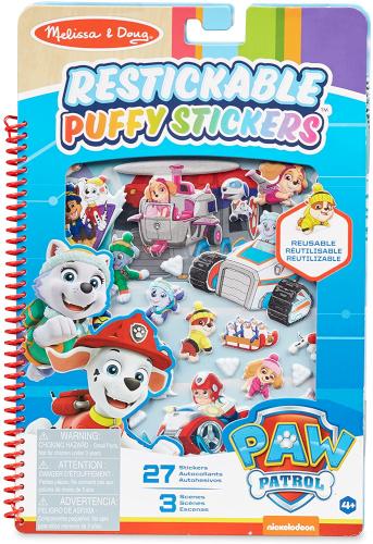 0000772332576 PAW Patrol Jakes Mountain Restickable Puffy Stickers