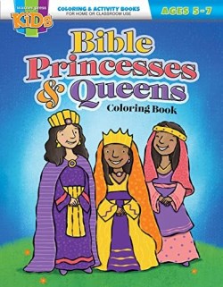 9781684343393 Bible Princesses And Queens Coloring Book Ages 5-7