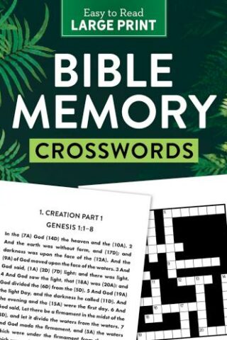 9781636091051 Bible Memory Crosswords Large Print (Large Type)