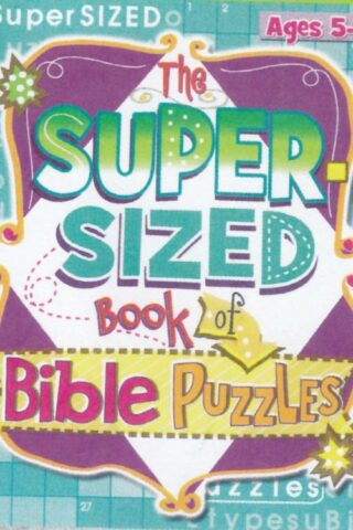 9781584111429 Super Sized Book Of Bible Puzzles Ages 5-10