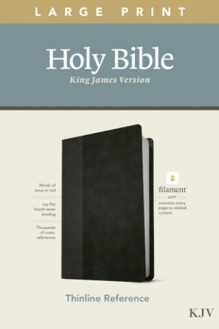 9781496447159 Large Print Thinline Reference Bible Filament Enabled Edition