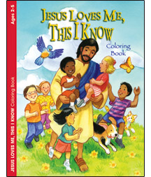 9781593170172 Jesus Loves Me This I Know Coloring Book