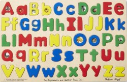 000772000475 Upper And Lower Case Alphabet (Puzzle)