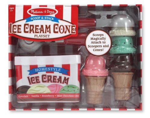 000772040877 Scoop And Stack Ice Cream Cone Playset