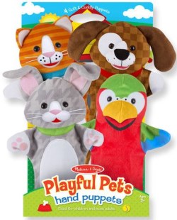 000772090841 Playful Pets Hand Puppets
