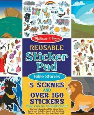 000772091244 Reusable Sticker Pad Bible Stories