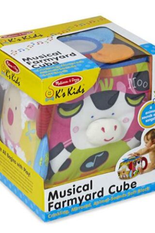 000772091770 Musical Farmyard Cube Learning Toy