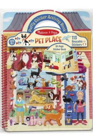 000772094290 Puffy Sticker Activity Book Pet Place