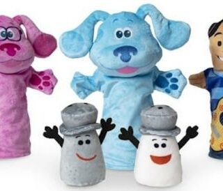 000772330138 Blues Clues And You Hand And Finger Puppets