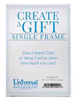 042516124016 Create A Gift Single Frame