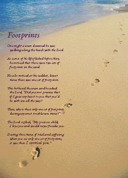 042516620105 Footprints Poster