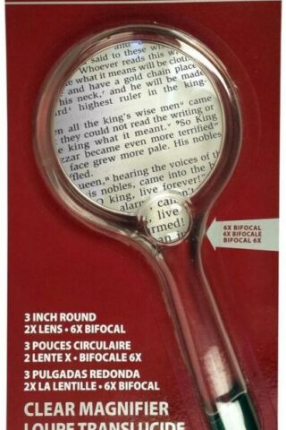 046876990397 Ultra Optix Clear Magnifier Round