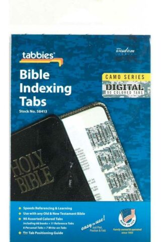 084371584130 Digital Camo Bible Tabs