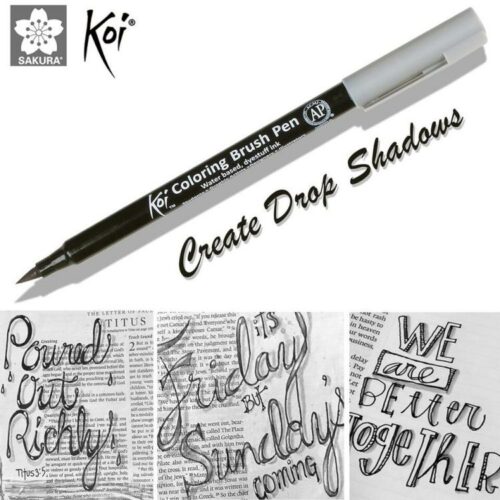 084511393431 Sakura Koi Coloring Brush Pen