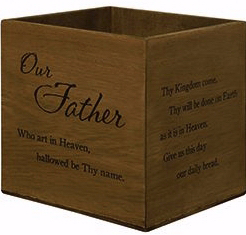 096069122142 Lords Prayer Keepsake Box