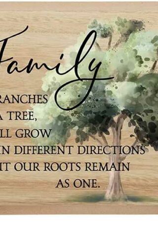 096069333371 Family Like Branches On A Tree Table Decor Plaque