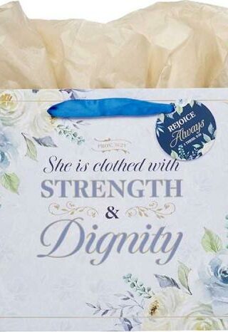 1220000322394 She Is Clothed With Strength And Dignity Large Proverbs 31:25