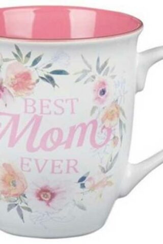 1220000322905 Best Mom Ever Ceramic Numbers 6:24
