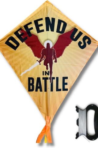 197644223909 Saint Michael The Archangel Kite Defend Us In Battle