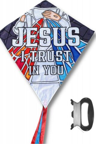 197644405633 Divine Mercy Kite Jesus I Trust In You